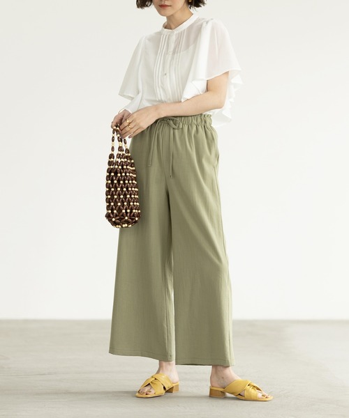 earth music&ecology（アースミュージックアンドエコロジー）の「ツイストミュールサンダル【earth　music＆ecology】（サンダル・レディース・アイボリー/ブラック/マスタード/グリーン・LARGE/MEDIUM/X-LARGE/SMALL）」の14枚目の写真