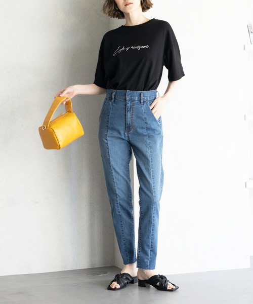 earth music&ecology（アースミュージックアンドエコロジー）の「ツイストミュールサンダル【earth　music＆ecology】（サンダル・レディース・アイボリー/ブラック/マスタード/グリーン・LARGE/MEDIUM/X-LARGE/SMALL）」の9枚目の写真