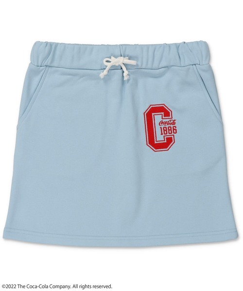 Coca Cola（コカコーラ）の「【Coca-Cola/コカ・コーラ】スウェットミニスカート（スカート・レディース・ホワイト/ブラック/レッド/サックスブルー・ONESIZE）」の13枚目の写真