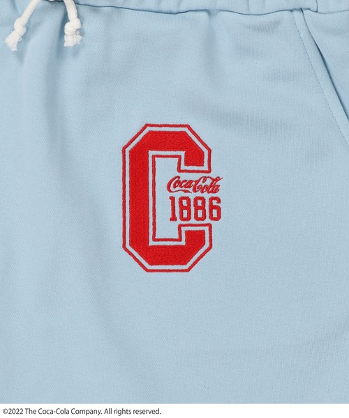 Coca Cola（コカコーラ）の「【Coca-Cola/コカ・コーラ】スウェットミニスカート（スカート・レディース・ホワイト/ブラック/レッド/サックスブルー・ONESIZE）」の7枚目の写真