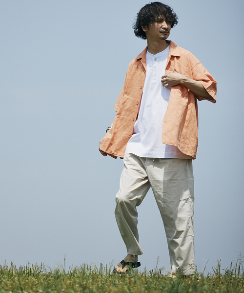 PENDLETON（ペンドルトン）の「【PENDLETON / ペンドルトン】別注 MESH ジャガードシャツ（シャツ/ブラウス・メンズ・グリーン/ピンク/ホワイト・LARGE/MEDIUM）」の7枚目の写真