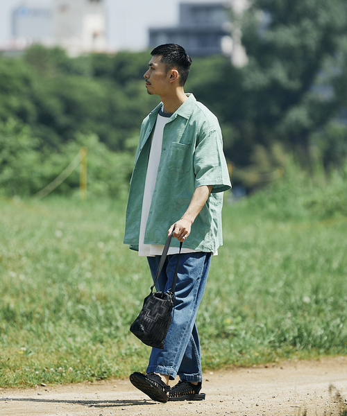 PENDLETON（ペンドルトン）の「【PENDLETON / ペンドルトン】別注 MESH ジャガードシャツ（シャツ/ブラウス・メンズ・グリーン/ピンク/ホワイト・LARGE/MEDIUM）」の12枚目の写真