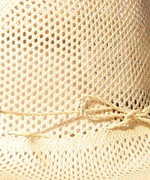 agnes b.（アニエスベー）の「KH19 CHAPEAU ストローハット（ハット・レディース・ベージュ・58）」の3枚目の写真