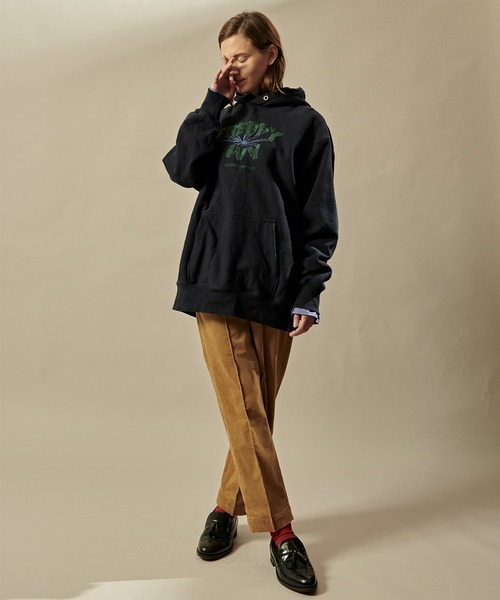 kha:ki(カーキ)の「「KHA:KI / カーキ」1-TUCK CORD TROUSERS(その他パンツ・レディース・ベージュ/ブルー/アイボリー・1/2)」の22枚目の写真