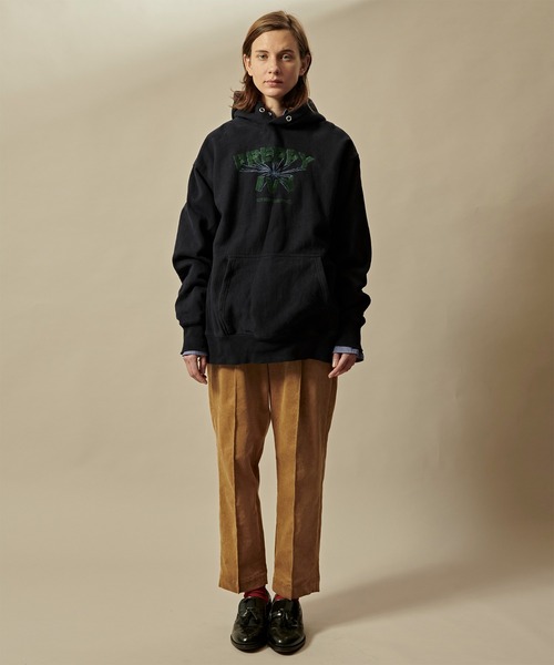 kha:ki(カーキ)の「「KHA:KI / カーキ」1-TUCK CORD TROUSERS(その他パンツ・レディース・ベージュ/ブルー/アイボリー・1/2)」の4枚目の写真