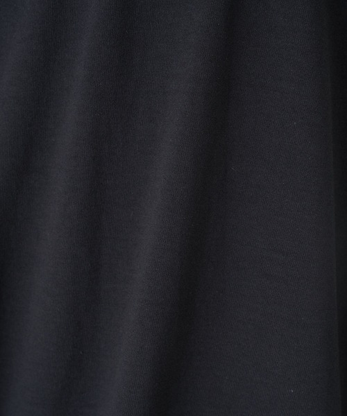 BEARDSLEY(ビアズリー)の「前後で着られる2WAY仕様 ボーダースナップカーデ(カーディガン/ボレロ・レディース・ブラック系その他/ネイビー/ブラック・FREE)」の11枚目の写真