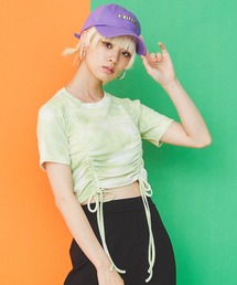 PUNYUS | タイダイ柄ドロストトップス(Tシャツ/カットソー)