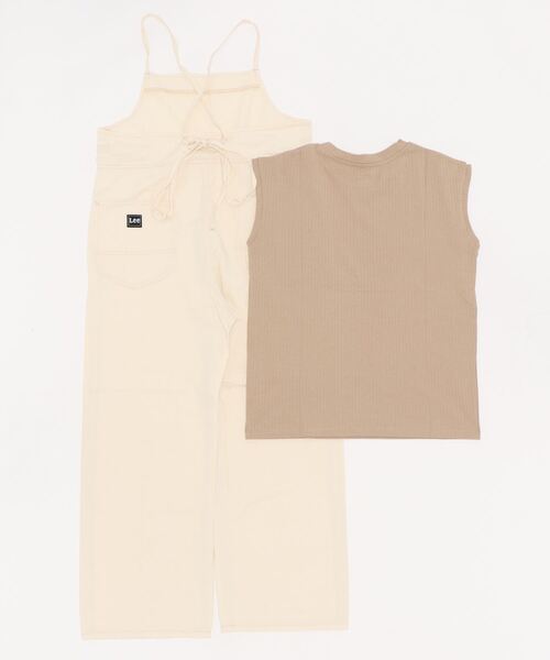 Lee（リー）の「【Lee】サロペットとノースリーブTの2点セット