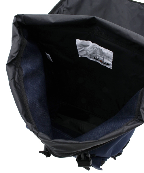 YAKPAK（ヤックパック）の「WEGO/YAK PAKフラップリュック（バックパック/リュック・メンズ・ブラック/カーキ/ネイビー・FREE）」の9枚目の写真
