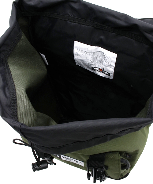 YAKPAK（ヤックパック）の「WEGO/YAK PAKフラップリュック（バックパック/リュック・メンズ・ブラック/カーキ/ネイビー・FREE）」の10枚目の写真