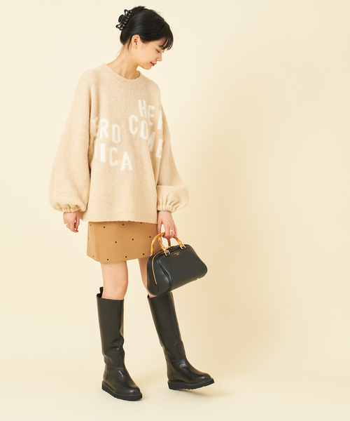U by SPICK&SPAN(ユーバイスピックアンドスパン)の「【MOHI/モヒ】 ロングブーツ(ブーツ・レディース・ブラック・38/36/37)」の6枚目の写真