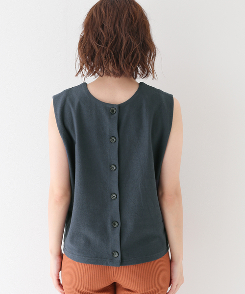 JOURNAL STANDARD relume(ジャーナルスタンダード レリューム)の「2WAYナシジノースリーブ(Tシャツ/カットソー・レディース・グリーン/ブラック・FREE)」の16枚目の写真