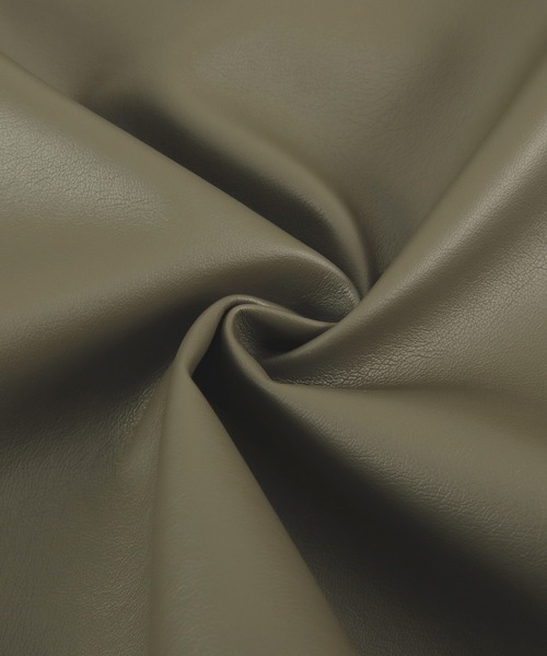 UR'S(ユアーズ)の「サイドスリットファスナーレザースカート(スカート・レディース・カーキ/ブラック/ベージュ・S/L/M)」の16枚目の写真