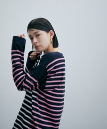 ADAM ET ROPE' | 【G.F.G.S. for ADAM ET ROPE'】別注ボートネックボーダー(Tシャツ/カットソー)