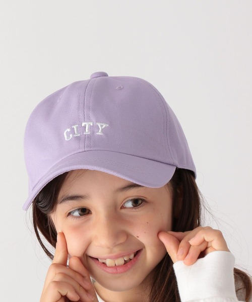 GLOBAL WORK(グローバルワーク)の「洗える抗菌/ロゴCAP/352210(キャップ・キッズ・ブラック/ベージュ/ネイビー/ライトパープル/ライトピンク/グリーン系その他6・MEDIUM/LARGE)」の6枚目の写真