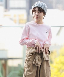 BEAMS BOY | LACOSTE for BEAMS BOY / 別注 ヘビーピケ ロングスリーブ Tシャツ 22FW(Tシャツ/カットソー)