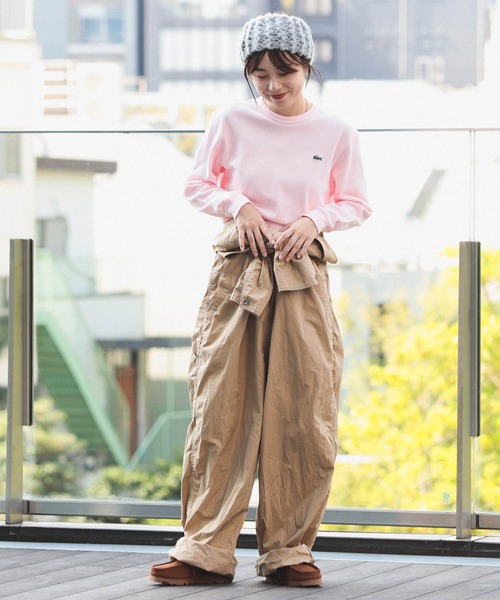 LACOSTE - ［新品］LACOSTE×BEAMS BOY 別注ヘビーピケロングスリーブTシャツ BEAMS BOY（ビームスボーイ）の「LACOSTE for BEAMS BOY / 別注