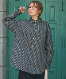 ビッグアソートナンバリング刺繍ボタンダウンシャツ