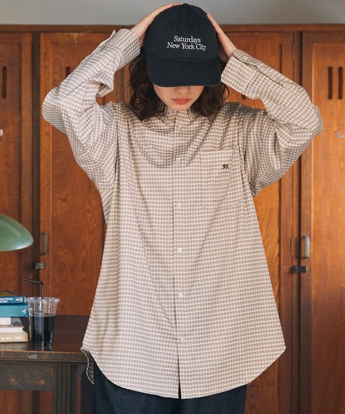 セール】ビッグアソートナンバリング刺繍ボタンダウンシャツ（シャツ