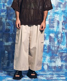 MAISON SPECIAL | 《ユニセックスアイテム》FINX COTTON/フィンクスコットン プライムワイドカーゴパンツ【MAISON SPECIAL/メゾンスペシャル】(カーゴパンツ)