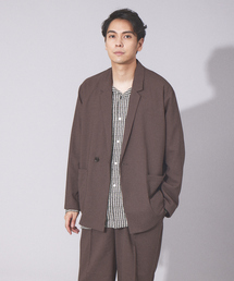 【セットアップ対応】 ライトウェイト ダブルジャケット