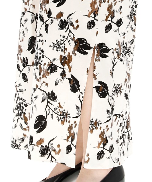 EBONY Flower Lace Long Shirt エボニー　オケージョン EBONY（エボニー）の「EBONY Flower Lace Long Shirt