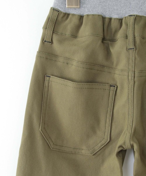 ikka(イッカ)の「【キッズ】ウエストリブスーパーストレッチパンツ(100~160cm)(その他パンツ・キッズ・ベージュ/カーキオリーブ/ブラック・150/110/120/130/140/160/100)」の8枚目の写真