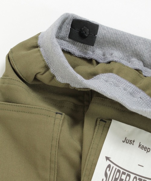 ikka(イッカ)の「【キッズ】ウエストリブスーパーストレッチパンツ(100~160cm)(その他パンツ・キッズ・ベージュ/カーキオリーブ/ブラック・150/110/120/130/140/160/100)」の13枚目の写真