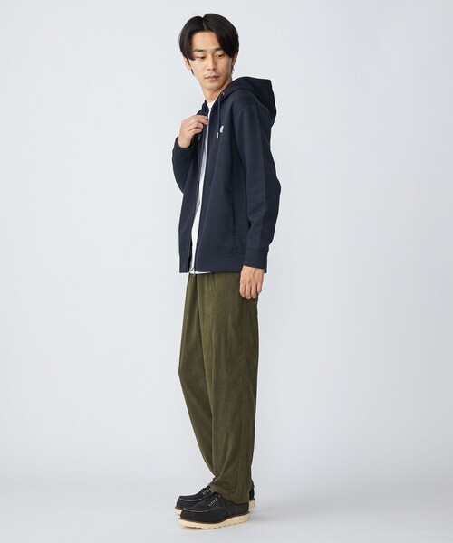 SHIPS（シップス）の「*SHIPS: スタイリッシュ ロゴ ワッペン バルキー ポンチ ジップ パーカー（パーカー・メンズ・ベージュ/ネイビー/グレー/ブルー・SMALL/MEDIUM/LARGE/X-LARGE/XX-LARGE）」の14枚目の写真