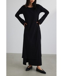 STYLEMIXER | エプロンレイヤードカットワンピース(ワンピース)