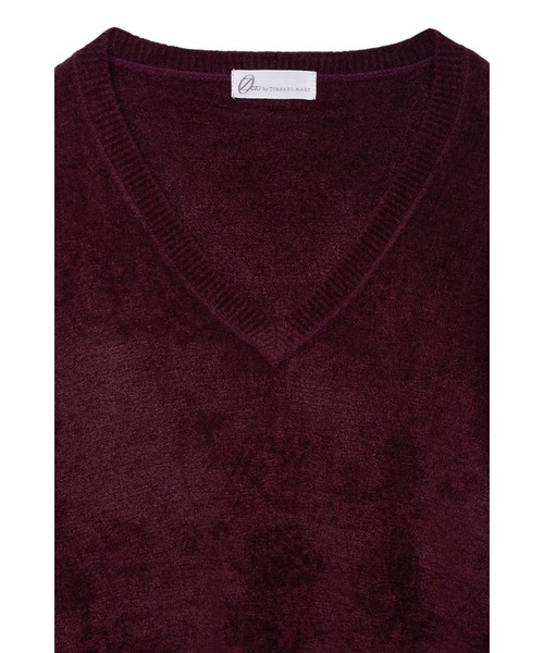 TORNADO MART(トルネードマート)の「ZERO by TORNADO MART∴モールヤーンVネックニット(ニット/セーター・メンズ・ライトグリーン/ブラック/ダークブラウン系/オレンジ・L/LL/M)」の6枚目の写真