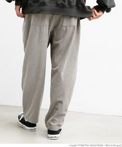 coca(coca)(コカ)の「メンズバルーンコーデュロイパンツ(その他パンツ・メンズ・ブラック/ネイビー/グレー/カーキ・M/L)」の9枚目の写真