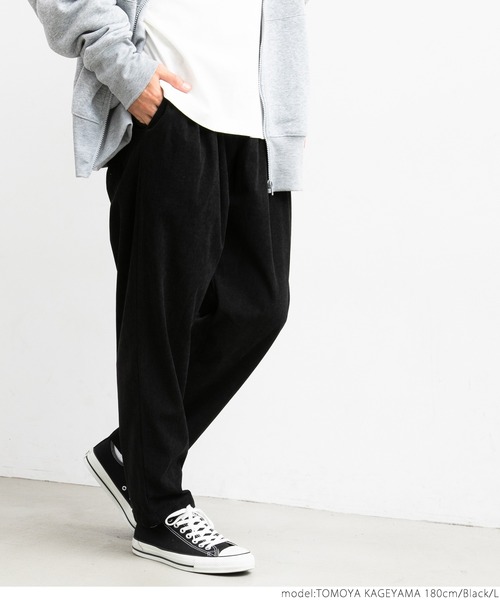 coca(coca)(コカ)の「メンズバルーンコーデュロイパンツ(その他パンツ・メンズ・ブラック/ネイビー/グレー/カーキ・M/L)」の6枚目の写真