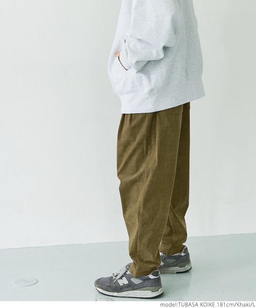 coca(coca)(コカ)の「メンズバルーンコーデュロイパンツ(その他パンツ・メンズ・ブラック/ネイビー/グレー/カーキ・M/L)」の12枚目の写真