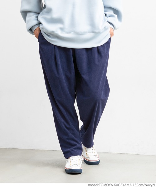 coca(coca)(コカ)の「メンズバルーンコーデュロイパンツ(その他パンツ・メンズ・ブラック/ネイビー/グレー/カーキ・M/L)」の14枚目の写真