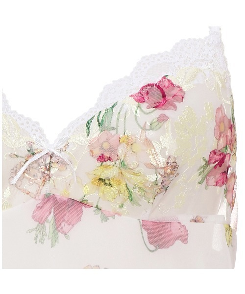 Triumph（トリンプ）の「【WEB限定価格】レッドレーベル0082 ロングキャミソール TR0082 L.CAMI（キャミソール・レディース・レッド/ブルー/ホワイト・90/85/80）」の7枚目の写真