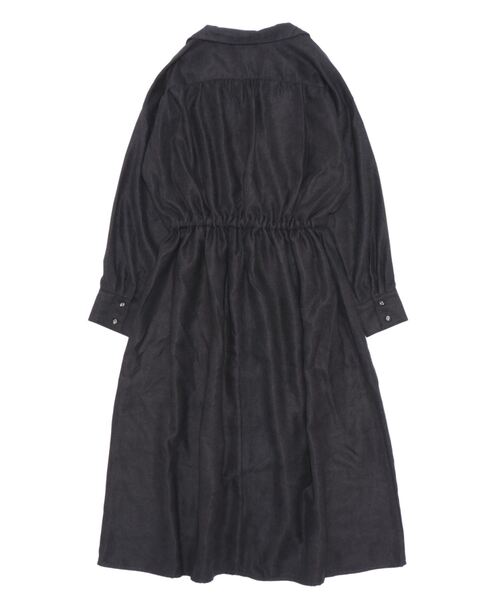 PAPAVER（パパヴェル）の「【papaver】ライスコール開襟OP（ワンピース・レディース・ブラック/ダークグリーン/モカ/ベージュ・MEDIUM）」の14枚目の写真