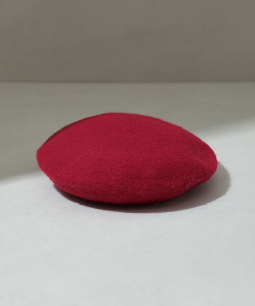 B:MING by BEAMS（ビーミングバイビームス）の「B:MING by BEAMS / バスク ベレー帽 22FW（ハンチング/ベレー帽・レディース・ブラウン系その他/グレー系その他/ブラック/レッド・ONE SIZE）」の4枚目の写真