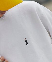 coen（コーエン）の「【WEB限定】ワンポイント刺繍アメトラ裏起毛クルーネックスウェット（スウェット・メンズ）」