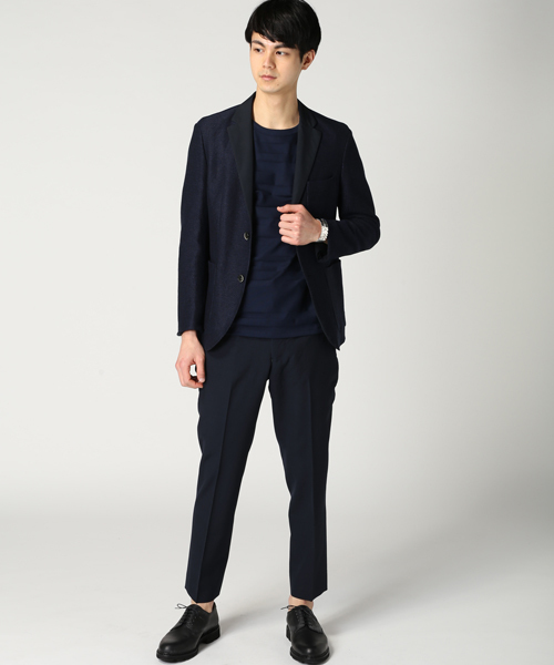 EDIFICE（エディフィス）の「◇カラミメッシュ2Bジャケット（テーラードジャケット・メンズ・ネイビー・48/46/44/50）」の15枚目の写真