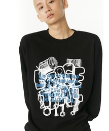 NASTYKICK／Graffiti長袖Tシャツ　2171038