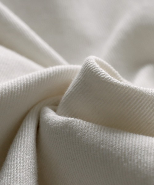 antiqua(アンティカ)の「綿100%ツイル生地ワイドタックパンツ(その他パンツ・レディース・ブラック/ホワイト/オレンジ/グリーン/ブルー・L/M)」の17枚目の写真