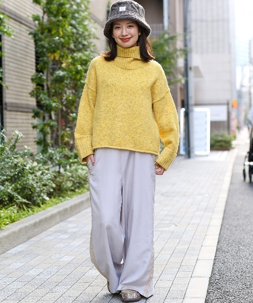 moz(モズ)の「moz ニットバケットハット(ハット・レディース・ブラック/ブラウン/グレー・FREE)」の13枚目の写真