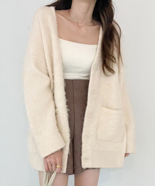 Heather（ヘザー）の「カップ付きリブキャミ2　173758（キャミソール・レディース・ブラウン/ブラック/オフホワイト・S/M）」の19枚目の写真