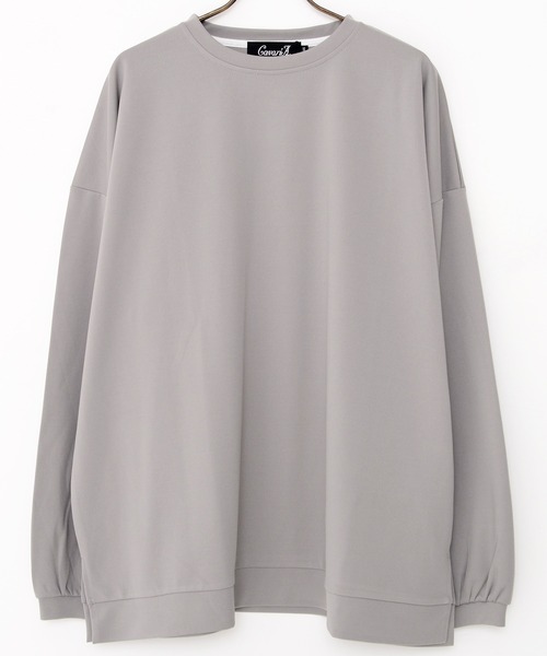 SILVER BULLET(シルバーバレット)の「『CavariA/キャバリア』クルーネックポンチロングTシャツ(Tシャツ/カットソー・メンズ・ブラック/ワイン/ベージュ/ブルーグレー/グレー・M/L)」の12枚目の写真