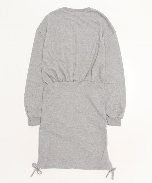 Figments（フィグメンツ）の「サイドドロストスウェットワンピース（ワンピース・レディース・ブラック/グレー・FREE）」の15枚目の写真