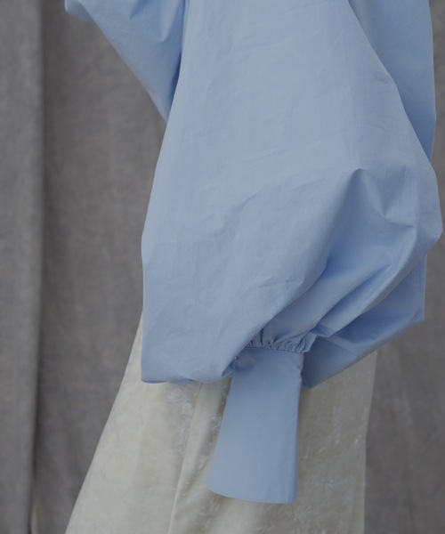 yae（ヤエ）の「バルーンブラウス（シャツ/ブラウス・レディース・ピンク/ライトブルー/ブラック・FREE）」の12枚目の写真