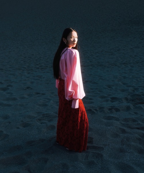 yae（ヤエ）の「バルーンブラウス（シャツ/ブラウス・レディース・ピンク/ライトブルー/ブラック・FREE）」の7枚目の写真