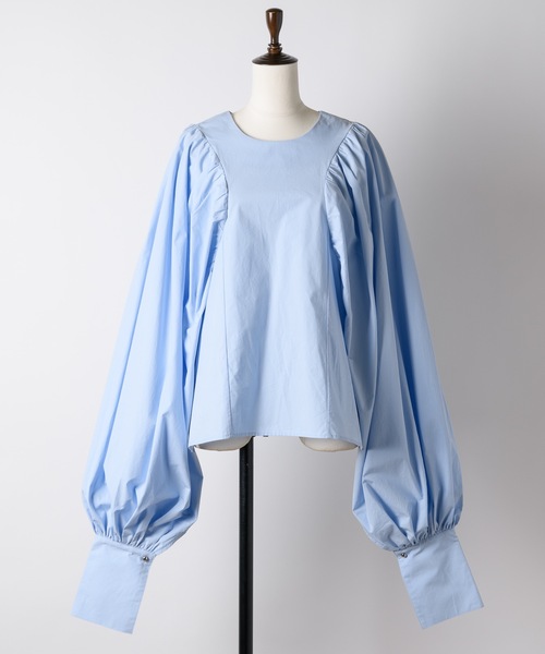 yae（ヤエ）の「バルーンブラウス（シャツ/ブラウス・レディース・ピンク/ライトブルー/ブラック・FREE）」の17枚目の写真