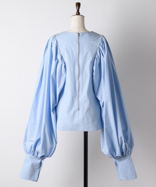 yae（ヤエ）の「バルーンブラウス（シャツ/ブラウス・レディース・ピンク/ライトブルー/ブラック・FREE）」の18枚目の写真